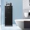 Wooden Storage Free-Standing Floor Cabinet with Drawer and Shelf